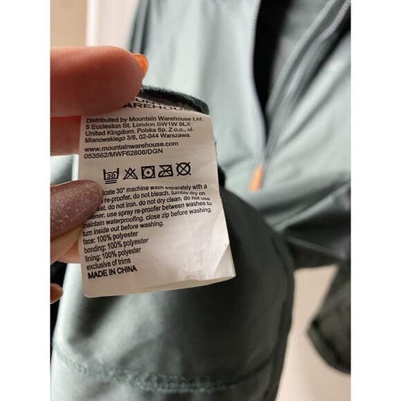 Mountain Warehouse Iona Women's 12 Longline Softshell Jacket Zip Windproof Gray - Picture 7 of 7